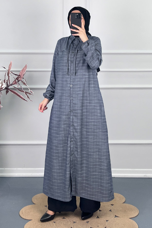 Düğmeli Pardesü Kap