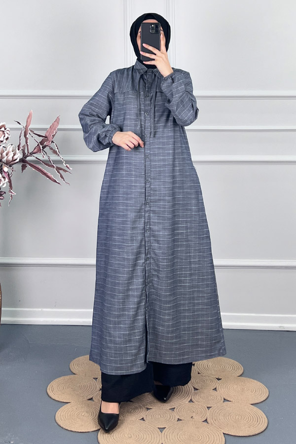 Düğmeli Pardesü Kap