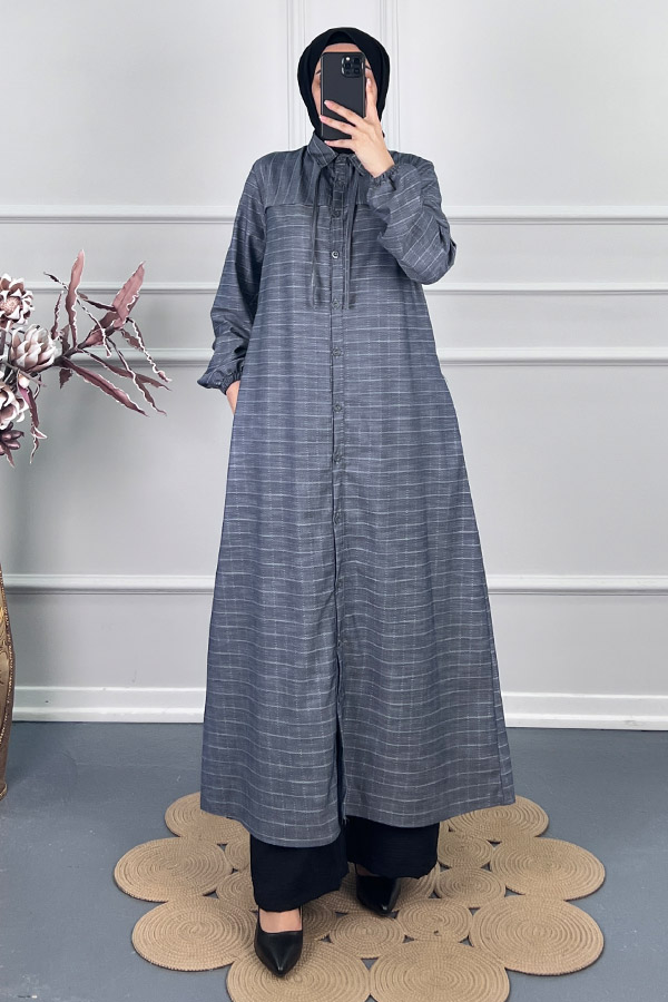 Düğmeli Pardesü Kap