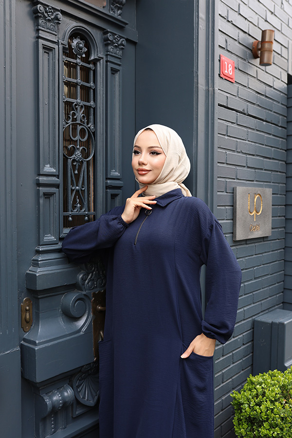 Fermuarlı Takım - Lacivert