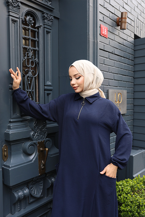 Fermuarlı Takım - Lacivert