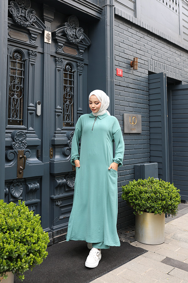 Fermuarlı Takım - Mint Fermuarlı Takım - Mint