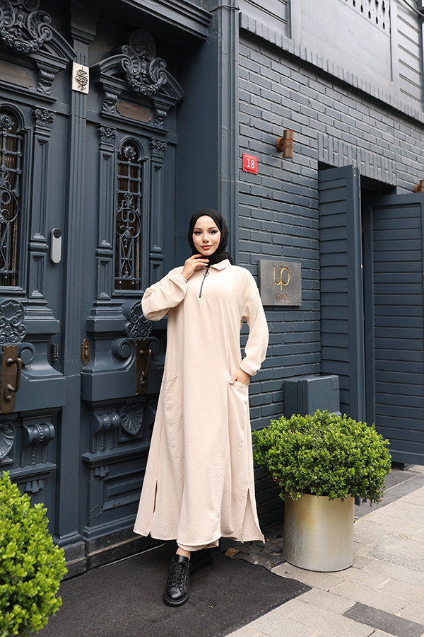 Fermuarlı Takım - Taş