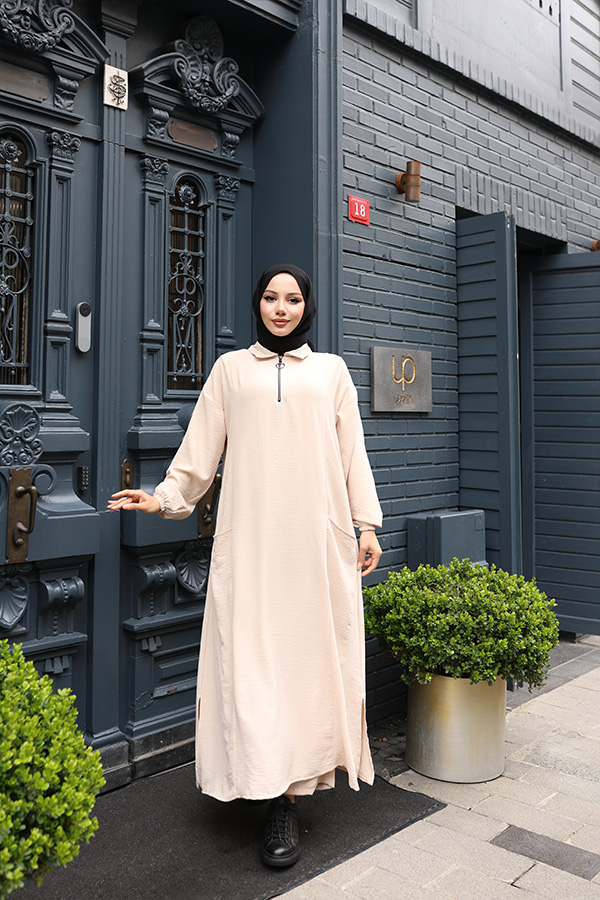 Fermuarlı Takım - Taş