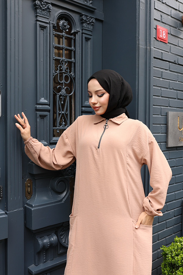 Fermuarlı Takım - Vizon Fermuarlı Takım - Vizon