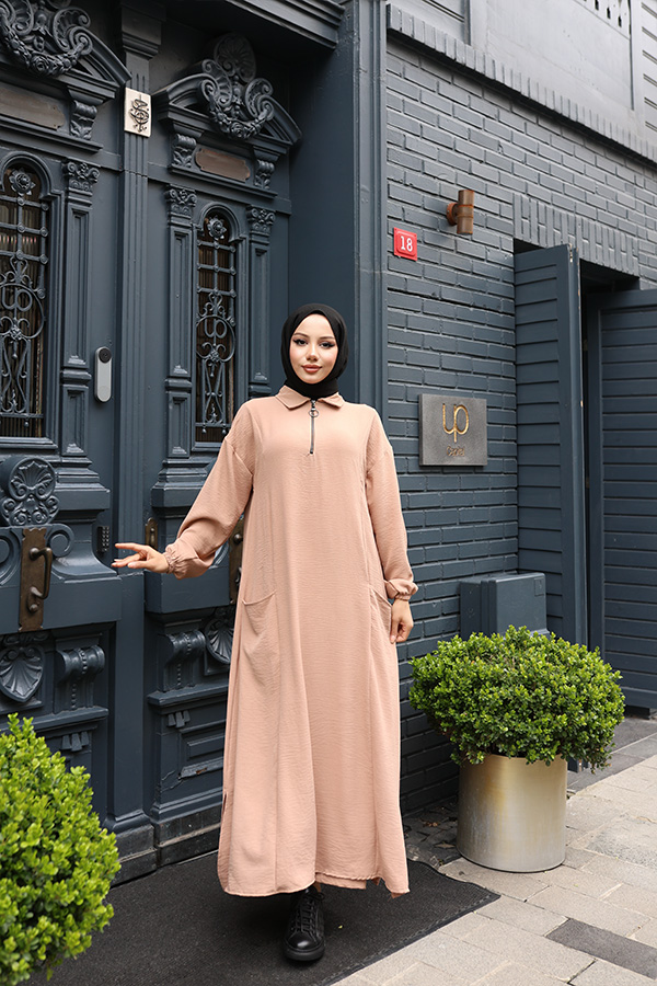 Fermuarlı Takım - Vizon Fermuarlı Takım - Vizon