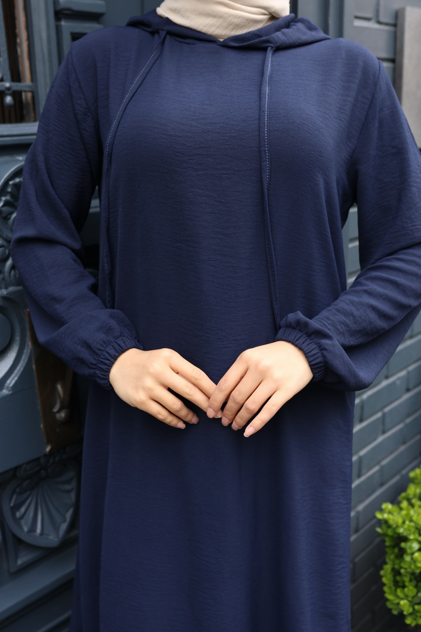 Kapşonlu Ayrobin Takım - İndigo Kapşonlu Ayrobin Takım - İndigo