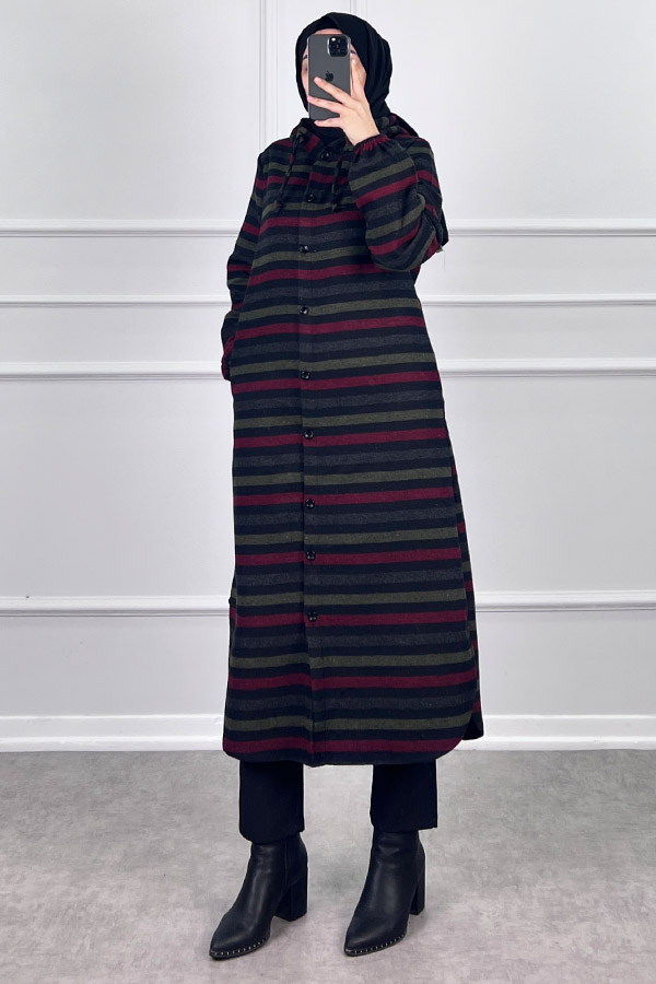 Keçe Kumaş Kap - Bordo