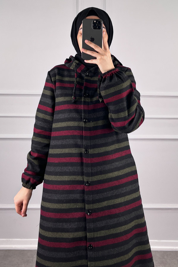 Keçe Kumaş Kap - Bordo