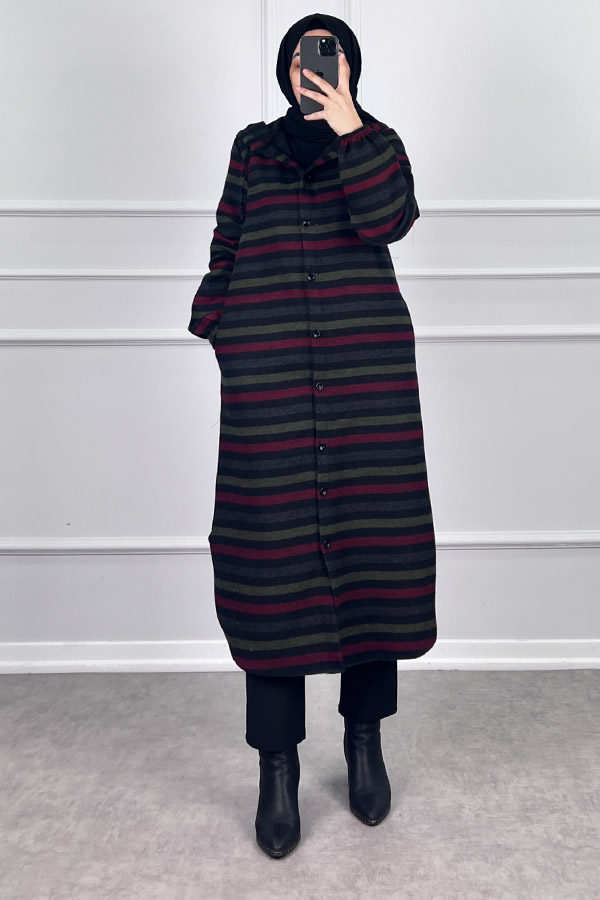 Keçe Kumaş Kap - Bordo