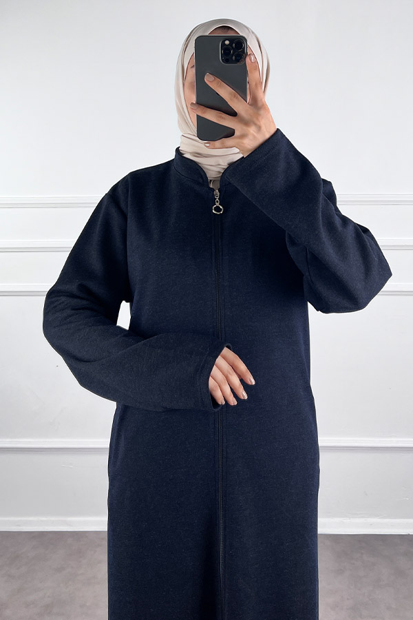 Kışlık Ferace - Lacivert