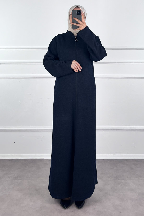 Kışlık Ferace - Lacivert