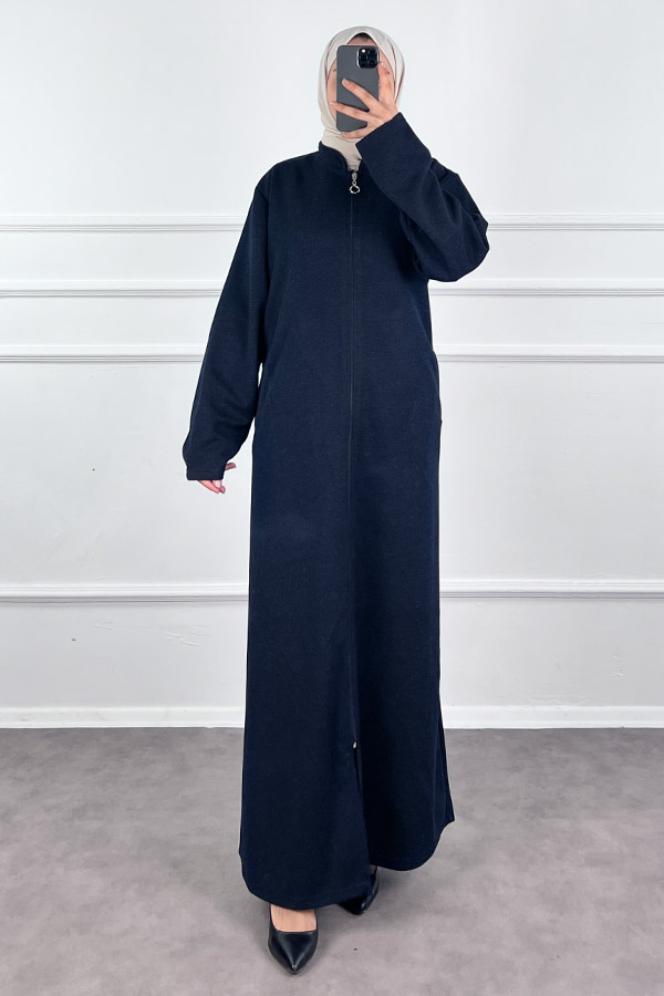 Kışlık Ferace - Lacivert