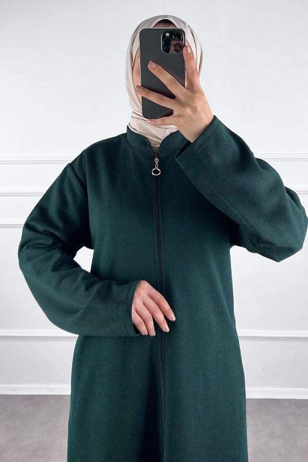 Kışlık Ferace - Yeşil