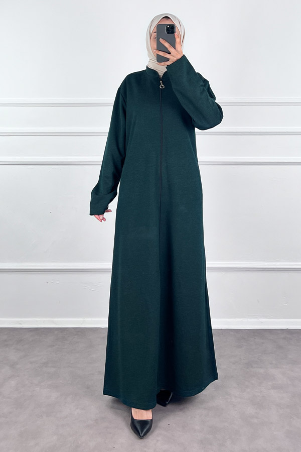 Kışlık Ferace - Yeşil