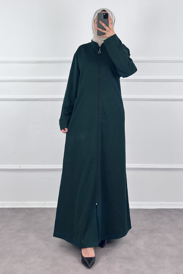 Kışlık Ferace - Yeşil