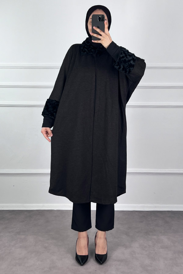 Premium Uzun Panço - Kahverengi