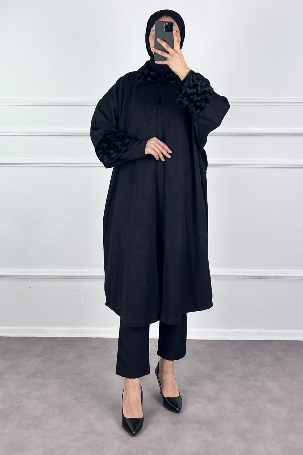 Premium Uzun Panço - Siyah