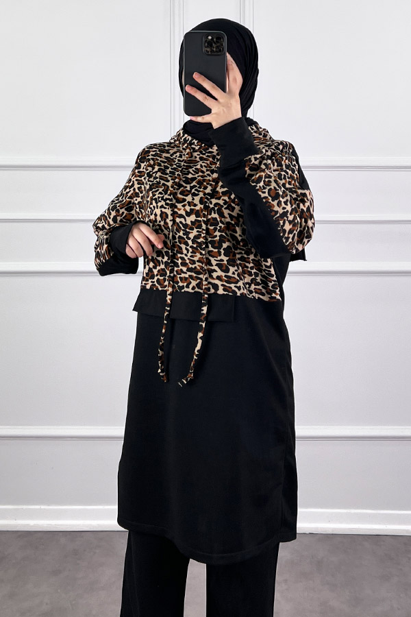 Leo Detaylı Vip Takım - Siyah Leo Detaylı Vip Takım - Siyah