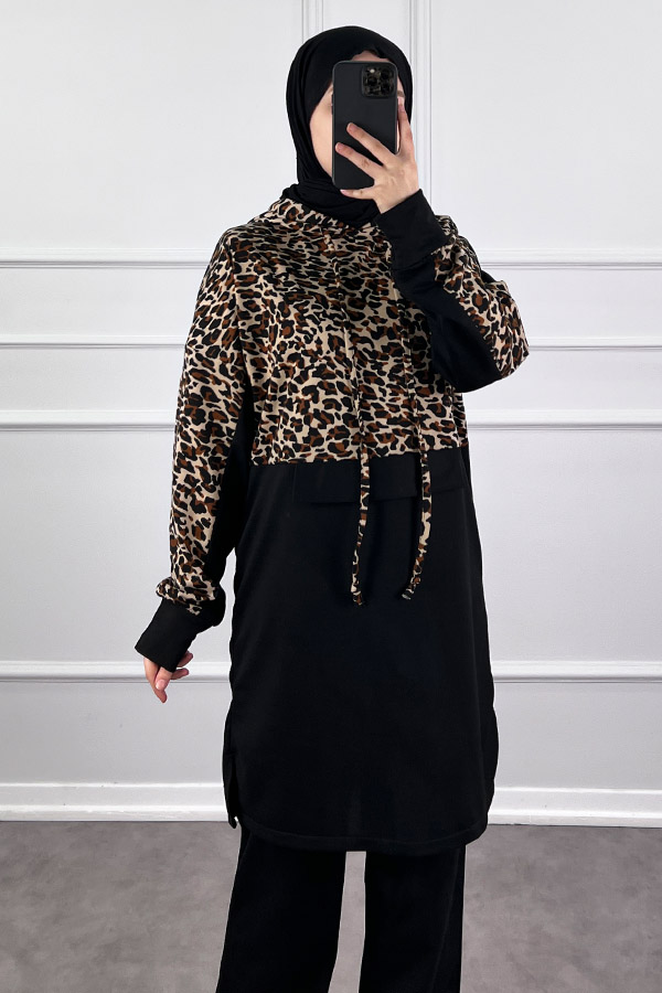 Leo Detaylı Vip Takım - Siyah Leo Detaylı Vip Takım - Siyah