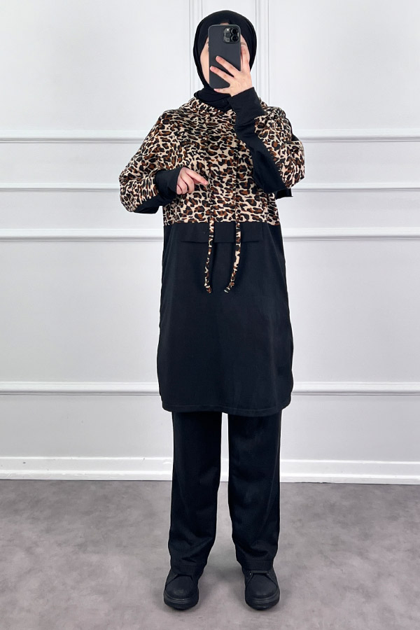 Leo Detaylı Vip Takım - Siyah Leo Detaylı Vip Takım - Siyah