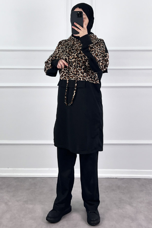 Leo Detaylı Vip Takım - Siyah Leo Detaylı Vip Takım - Siyah