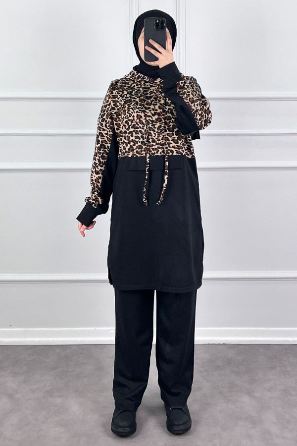 Leo Detaylı Vip Takım - Siyah Leo Detaylı Vip Takım - Siyah