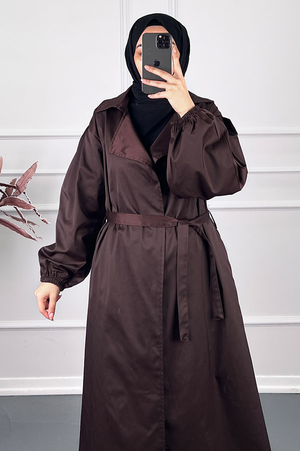 Mevsimlik Kap - Kahverengi