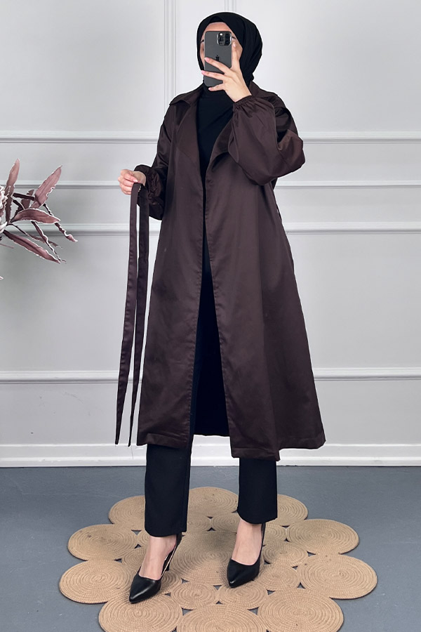 Mevsimlik Kap - Kahverengi