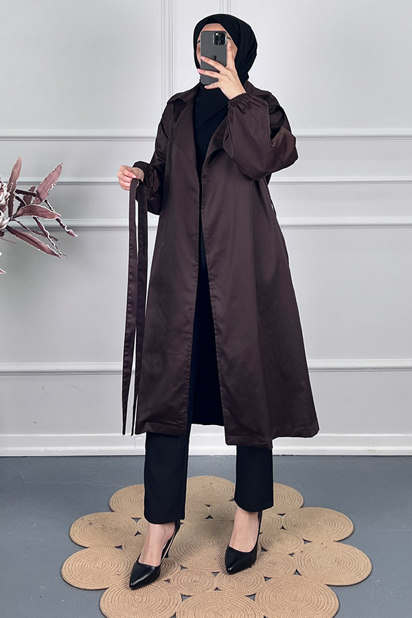 Mevsimlik Kap - Kahverengi