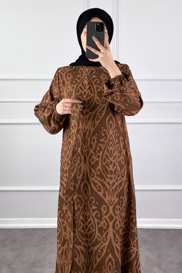 Nilüfer Elbise - Camel Nilüfer Elbise - Camel