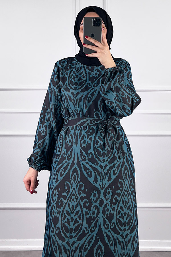 Nilüfer Elbise - Mavi Nilüfer Elbise - Mavi