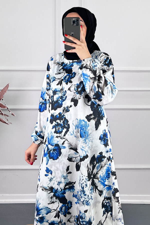 Nilüfer Uzun Tunik - Beyaz