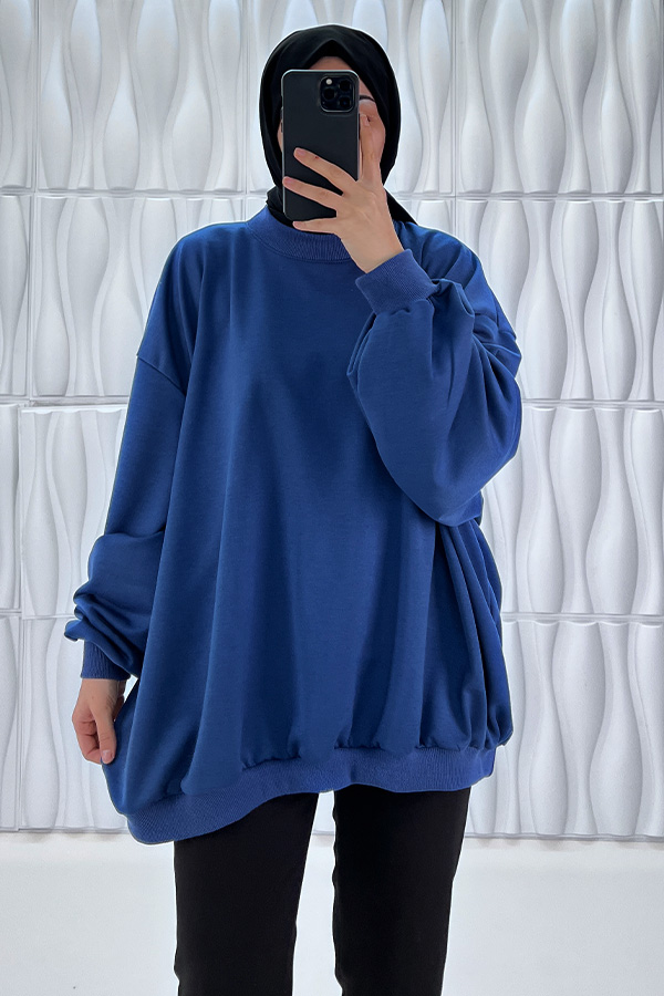 Salaş Tunik - İndigo