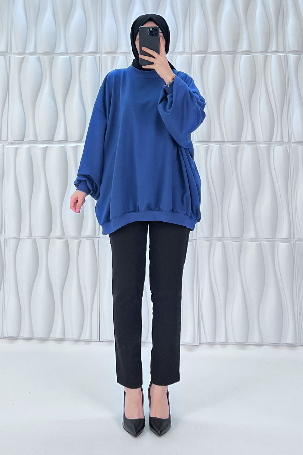 Salaş Tunik - İndigo