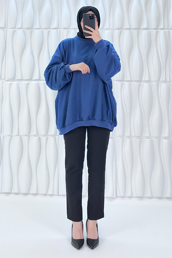 Salaş Tunik - İndigo