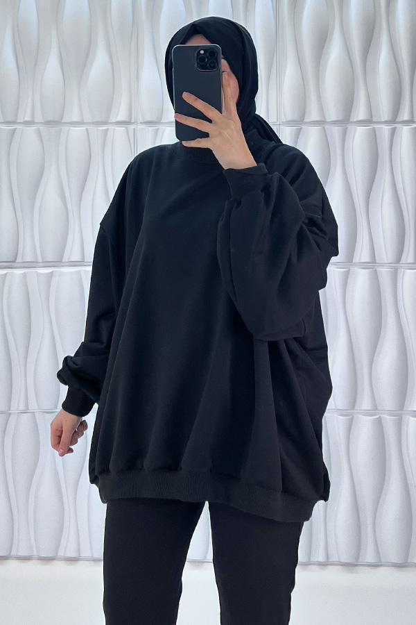 Salaş Tunik - Siyah