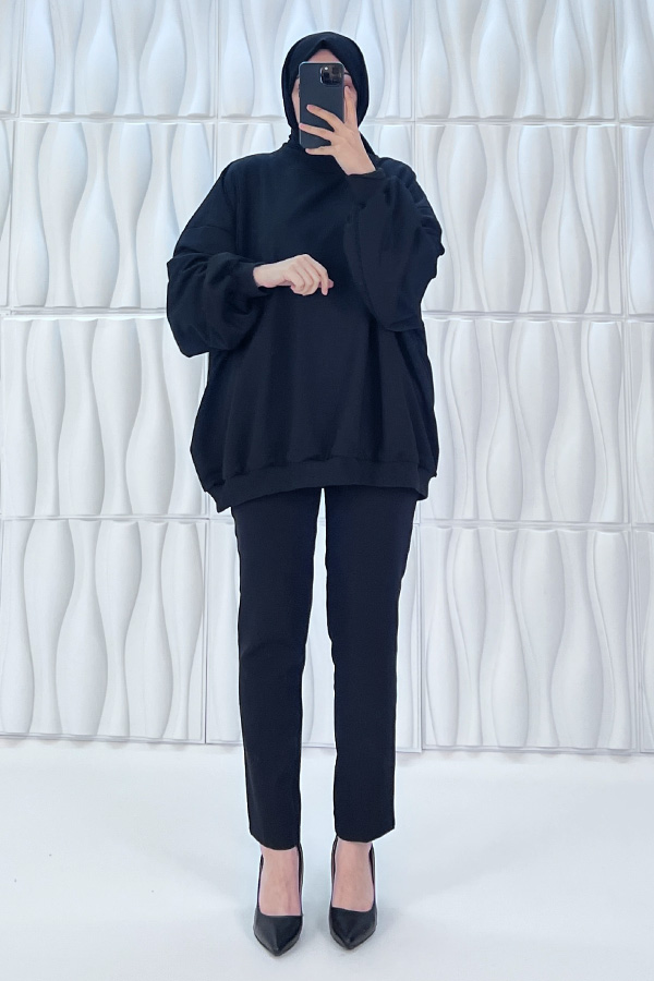Salaş Tunik - Siyah
