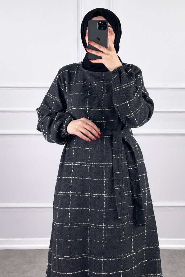 Tüvit Elbise - Füme