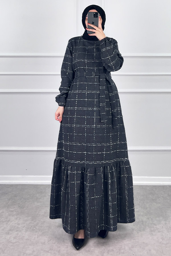 Tüvit Elbise - Füme