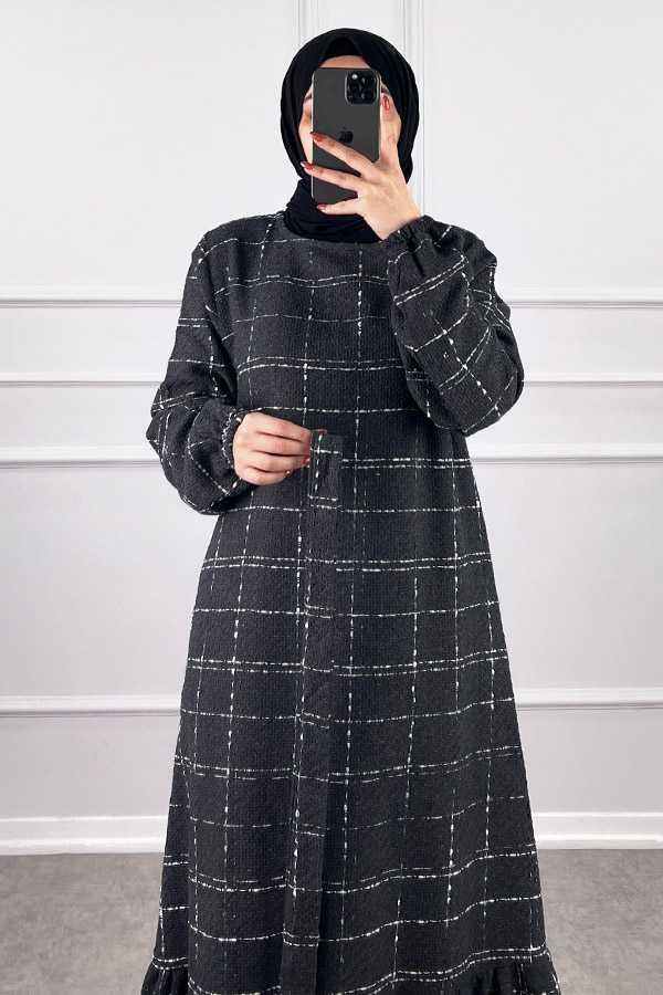 Tüvit Elbise - Füme