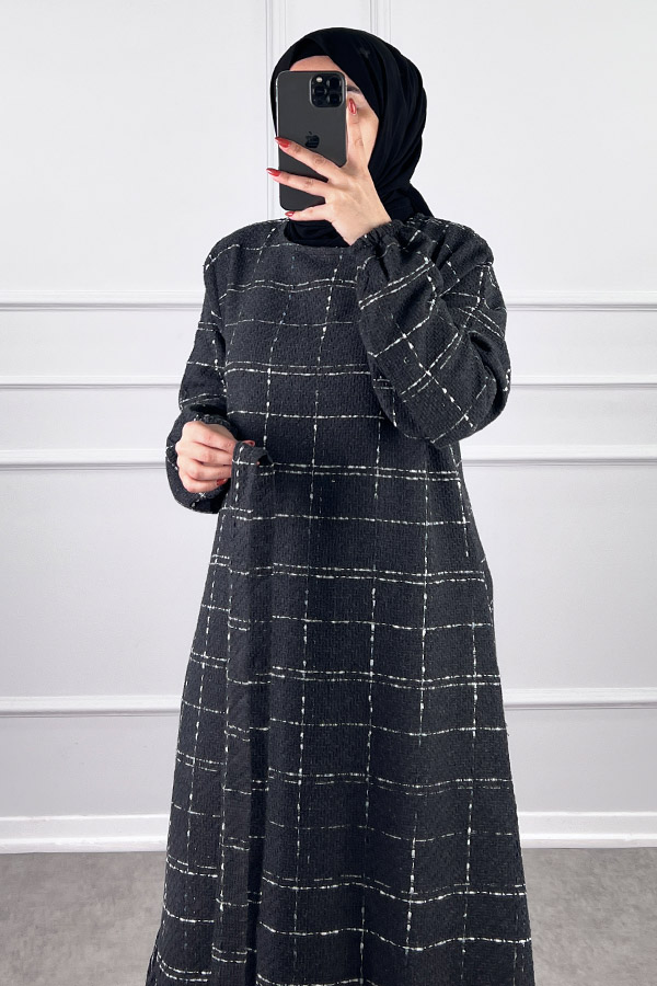 Tüvit Elbise - Füme