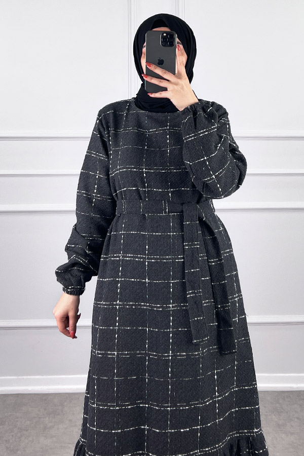 Tüvit Elbise - Füme