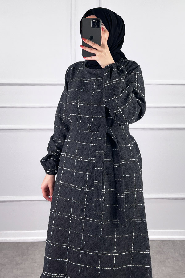 Tüvit Elbise - Füme