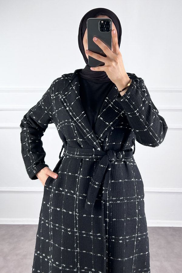Tüvit Kap - Siyah