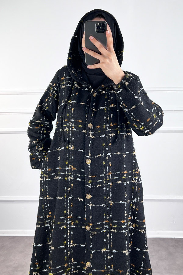 Tüvit Trençkot - Siyah Tüvit Trençkot - Siyah