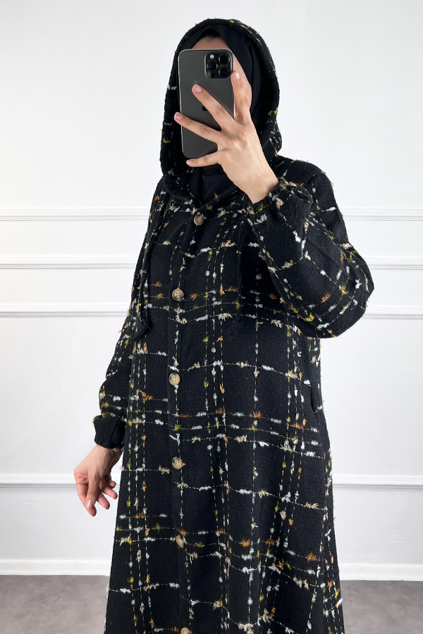 Tüvit Trençkot - Siyah Tüvit Trençkot - Siyah