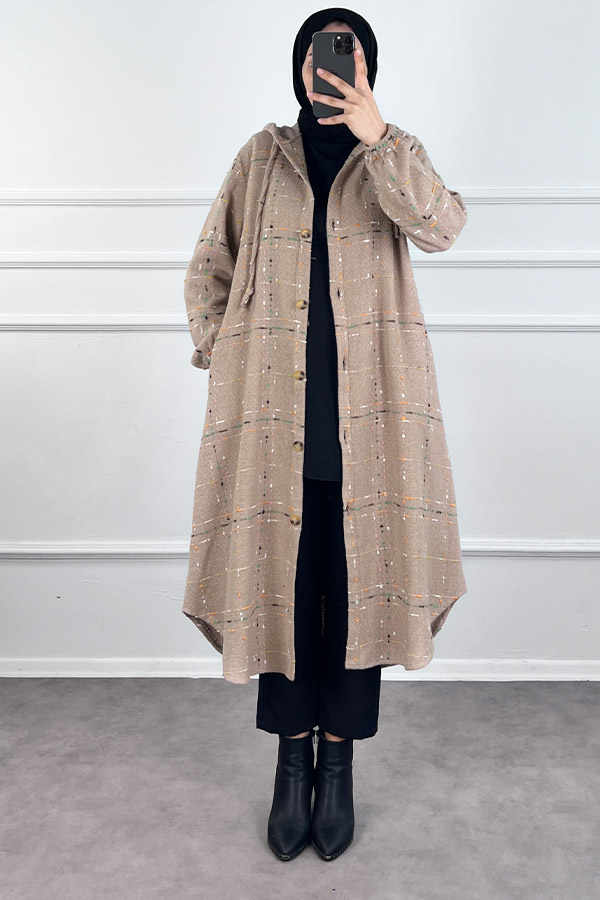 Tüvit Trençkot - Vizon