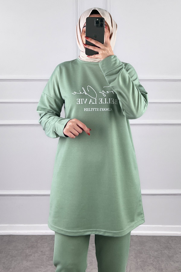 Yazı Detaylı Spor Takım - Su Yeşili