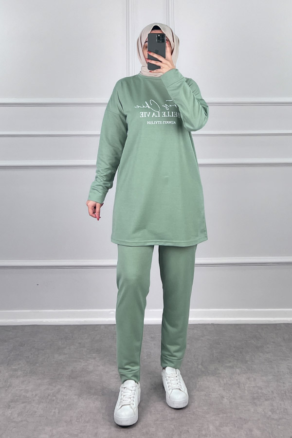 Yazı Detaylı Spor Takım - Su Yeşili